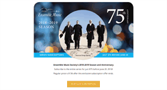 Desktop Screenshot of ensemblemusic.org