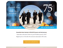 Tablet Screenshot of ensemblemusic.org